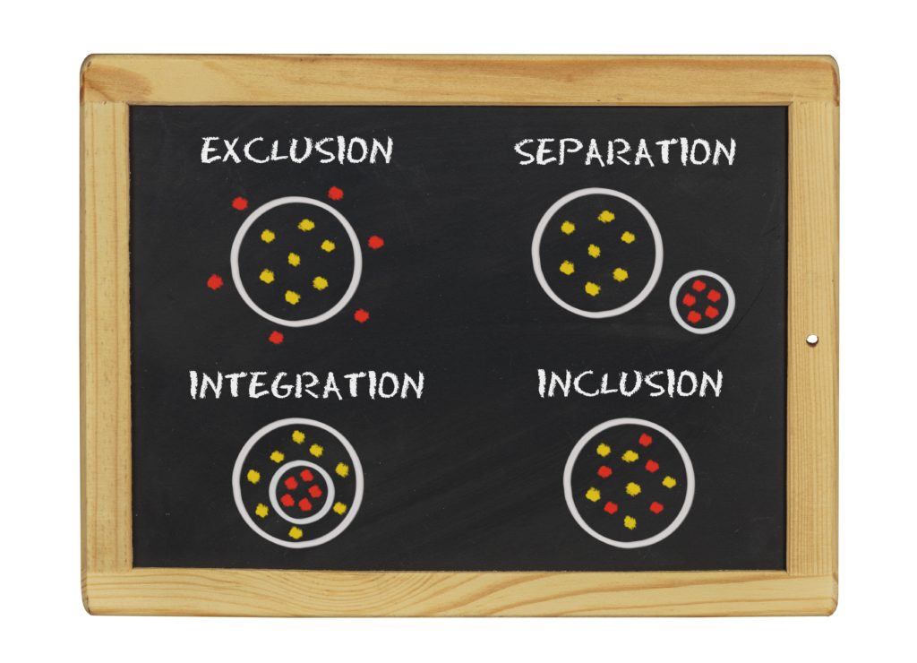 inclusion chalk board - huge